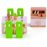 Wooden Dollhouse Dining Room by Hape