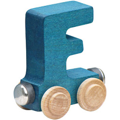 Wooden F Train Letter by Maple Landmark