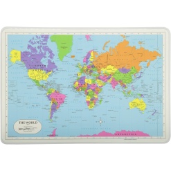 World Map Placemat by Painless Learning