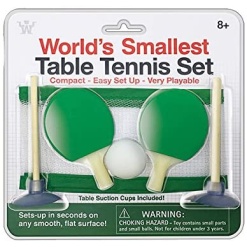 Worlds Smallest Table Tennis by Westminster