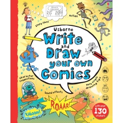 Write and Draw Your Own Comics by Usborne