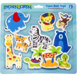 Zoo Foam Bath Toys by Stephen Joseph