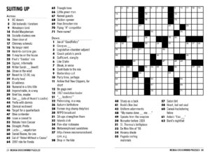 10 Minute Crossword Puzzles by Workman 2