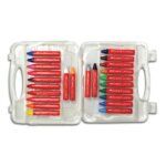 24 Brilliant Beeswax Crayons by Faber Castell 1