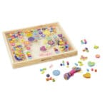 Bead Bouquet Wooden Beads by Melissa Doug 1
