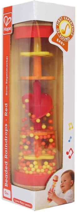 Beaded Raindrops Red by Hape 3