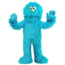Blue Monster Puppet 30 by Silly Puppets