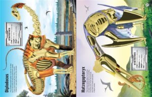 Build Your Own Dinosaurs Sticker Book by Usborne 2