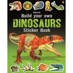 Build Your Own Dinosaurs Sticker Book by Usborne