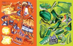 Build Your Own Dragons Sticker Book by Usborne 3