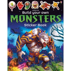 Build Your Own Monsters Sticker Book by Usborne