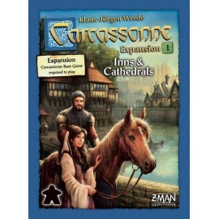 Carcassonne Expansion Inns Cathedrals by Z Man Games