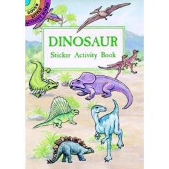Dinosaur Sticker Activity Book by Dover Publications
