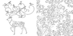 Enchanted Forest An Inky Quest and Coloring Book by Laurence King Publishg 3