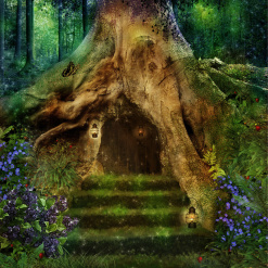 Enchanted Forest Wooden Puzzle 25 pc by Zen Puzzles