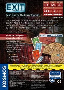 Exit Dead Man on the Orient Express by Thames Kosmos 1