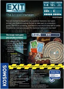Exit The Sinister Mansion by Thames Kosmos 1