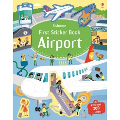 First Sticker Book Airport by Usborne