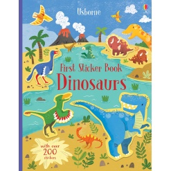 First Sticker Book Dinosaurs by Usborne