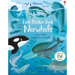First Sticker Book Narwhals by Usborne