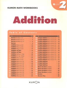 Grade 2 Addition by Kumon 1