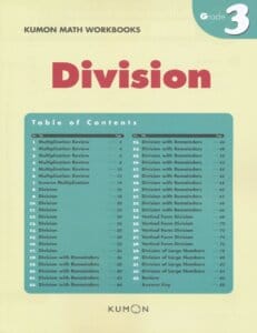 Grade 3 Division by Kumon 1