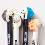 Hedgehog Gel Pen by Iwako 1