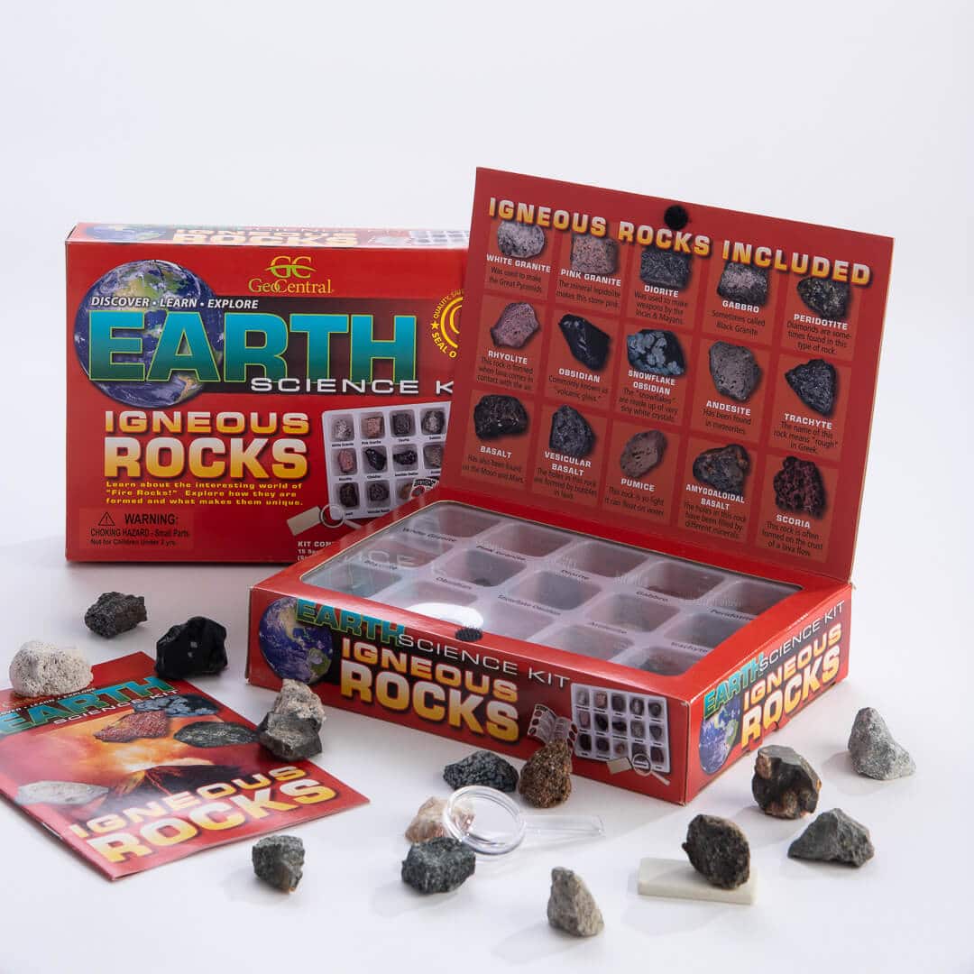 Igneous Rock Science Kit by GeoCentral Igneous Rock Science Kit by GeoCentral