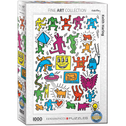 Keith Haring Collage Puzzle by Eurographics