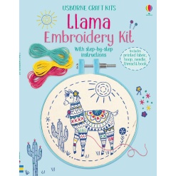 Llama Embroidery Kit by Usborne