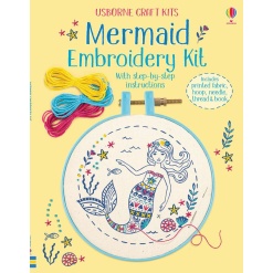 Mermaid Embroidery Kit by Usborne