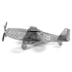 Metal Earth Mustang P 51 Airplane by Fascinations 2