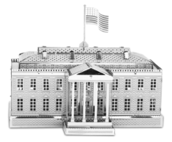 Metal Earth White House by Fascinations 1
