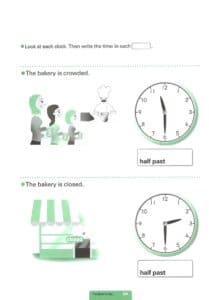 My Book of Easy Telling Time Learning about Hours and Half Hours by Kumon 3