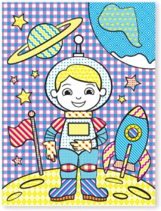 My First Paint With Water Kids Art Pad With Paintbrush Pirates Space Construction and More by Melissa Doug 1