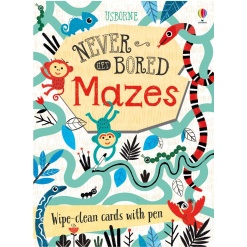 Never Get Bored Mazes Cards by Usborne
