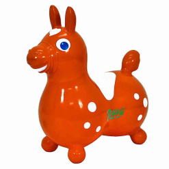 Orange Rody Horse by Gymnic