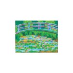 Paint by Number Museum Series The Japanese Footbridge by Faber Castell 2