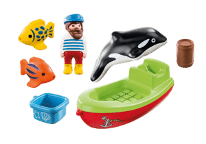 Playmobil 123 Fisherman With Boat by Playmobil 1