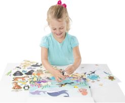 Reusable Sticker Pad Habitats by Melissa Doug 1