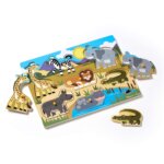Safari Peg Puzzle by Melissa Doug 1