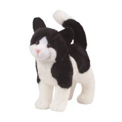 Scooter Black White Cat by Douglas