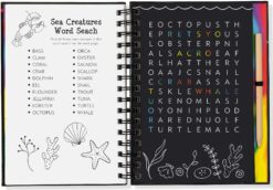 Scratch and Sketch Games and Puzzles Ocean World by Peter Pauper Press 1