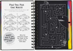 Scratch and Sketch Games and Puzzles Ocean World by Peter Pauper Press 3