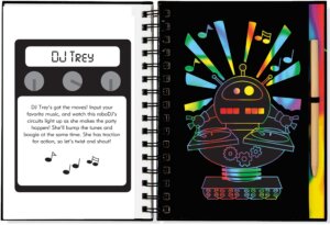 Scratch and Sketch Robots by Peter Pauper Press 2