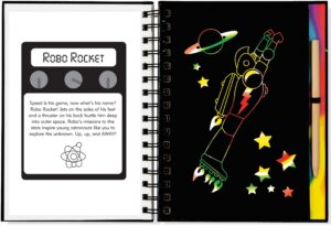 Scratch and Sketch Robots by Peter Pauper Press 3
