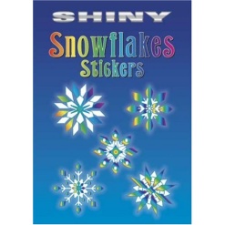 Shiny Snowflakes Stickers by Dover Publications