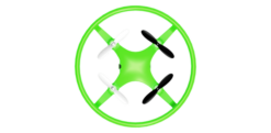 Sky Lighter Disc Drone Green by Mindscope 2