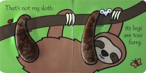 Thats Not My Sloth by Usbourne 3