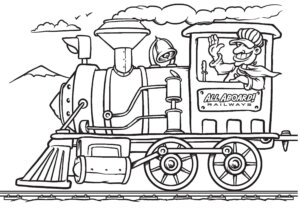 Things That Go Coloring Book Cars Trucks Planes Trains and More by Dover Publications 2